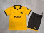 Wolverhampton Wanderers 2025-26 Home Kids Kit