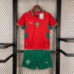 Morocco 2026 FIFA World Cup Home Kids Kit