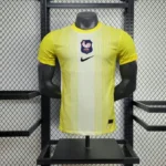 France 2025 Yellow Goalkeeper Jersey Player Version