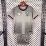 England x Palace 2026 Skateboards Pewter Grey Pre-Match Kids Kit