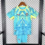 Portugal 2026 FIFA World Cup Green Goalkeeper Kids Kit