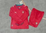 Portugal 2026 FIFA World Cup Home Long Sleeve Kids Kit