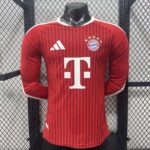 Bayern Munich 2026-27 Home Long Sleeve Jersey Player Version