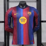 Barcelona 2026-27 Home Long Sleeve Jersey Player Version