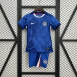 Chelsea 2025-26 Home Kids Kit