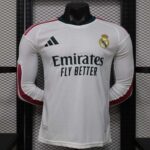 Real Madrid 2026-27 Home Long Sleeve Jersey Player Version