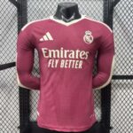 Real Madrid 2026-27 Second Away Long Sleeve Jersey Player Version