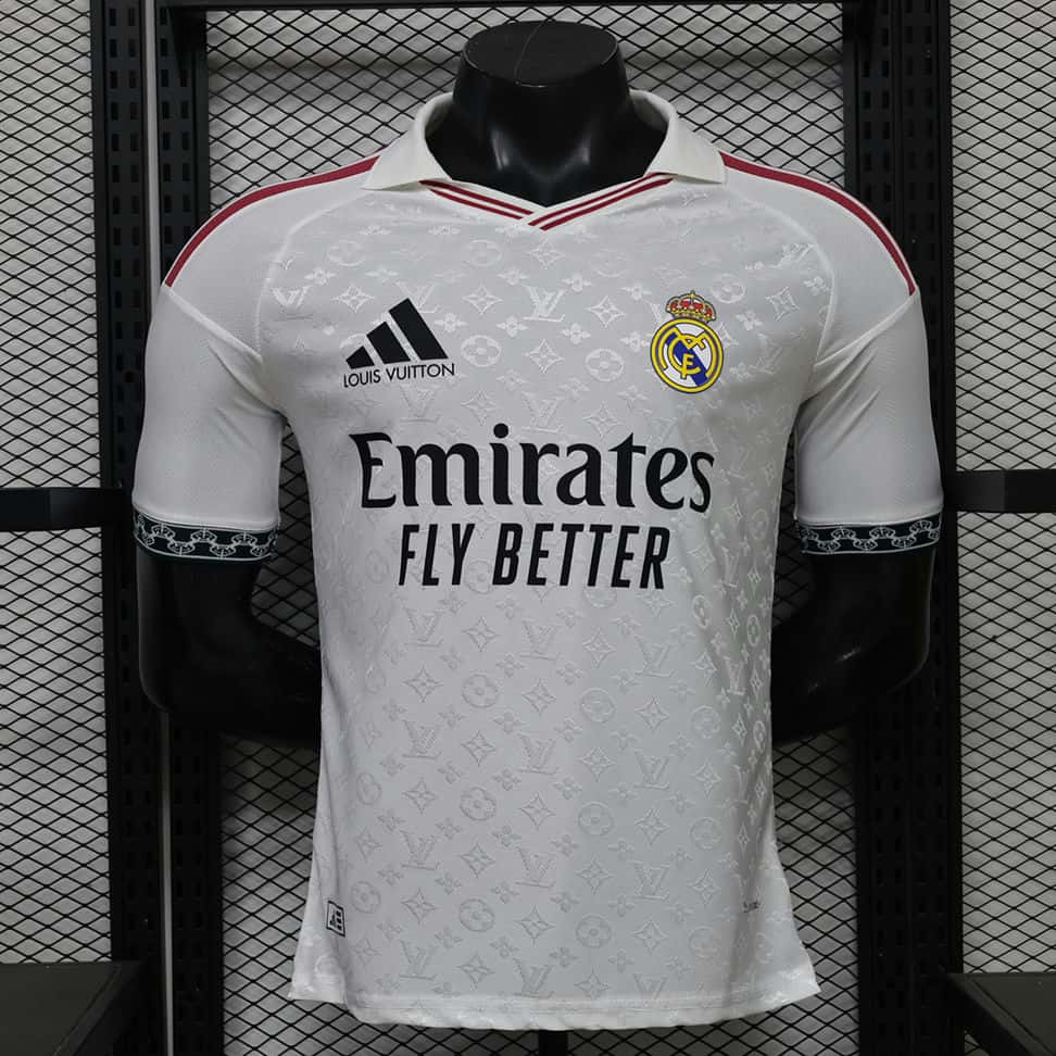 01-2347.jpg Real Madrid 2026-27 x LV White Jersey Player Version - Image 1