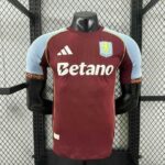 Aston Villa 2025-26 Home Jersey Player Version