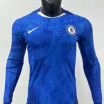 Chelsea 2025-26 Home Long Sleeved Jersey Player Version