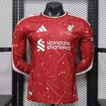 Liverpool 2026-27 Home Long Sleeve Jersey Player Version