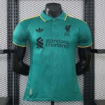 Liverpool 2026-27 Green Trefoil Retro-Inspired Jersey Player Version