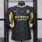 Manchester City 2026-27 Away Long Sleeve Jersey Player Version