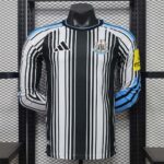 Newcastle United 2026-27 Home Long Sleeve Jersey Player Version
