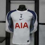 Tottenham Hotspur 2025-26 Home Long Sleeve Jersey Player Version