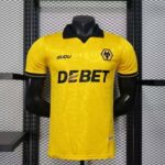 Wolverhampton Wanderers 2025-26 Home Jersey Player Version