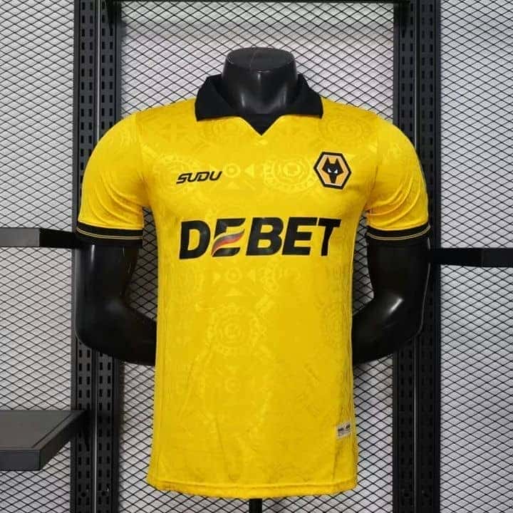 01-2541.jpg Wolverhampton Wanderers 2025-26 Home Jersey Player Version - Image 1