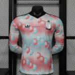 Belgium 2026 FIFA World Cup Away Long Sleeve Jersey Player Version