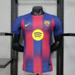 Barcelona 2025-26 Home Jersey Player Version