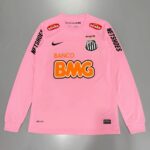 Santos 2012-13 Pink Retro Long Sleeve Jersey