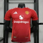 Manchester United 2024-25 Home Jersey Player Version