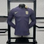 England 2024 Away Long Sleeve Jersey Player Version