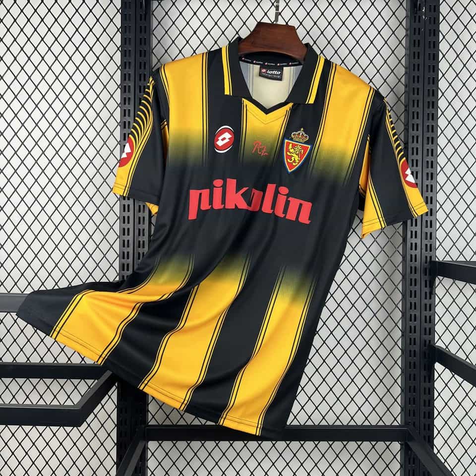 01-3683.jpg Real Zaragoza 2003-04 Away Retro Jersey - Image 1