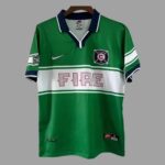 Chicago Fire FC 1999-00 Green Goalkeeper Retro Jersey