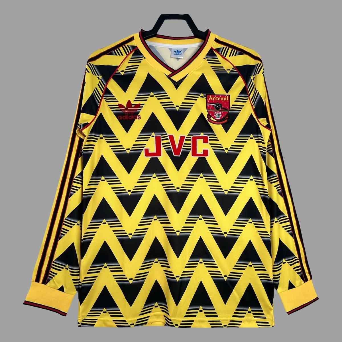 01-4067.jpg Arsenal 1991-93 Away Retro Long Sleeve Jersey - Image 1