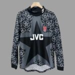 Arsenal 1994-95 Black Goalkeeper Retro Jersey