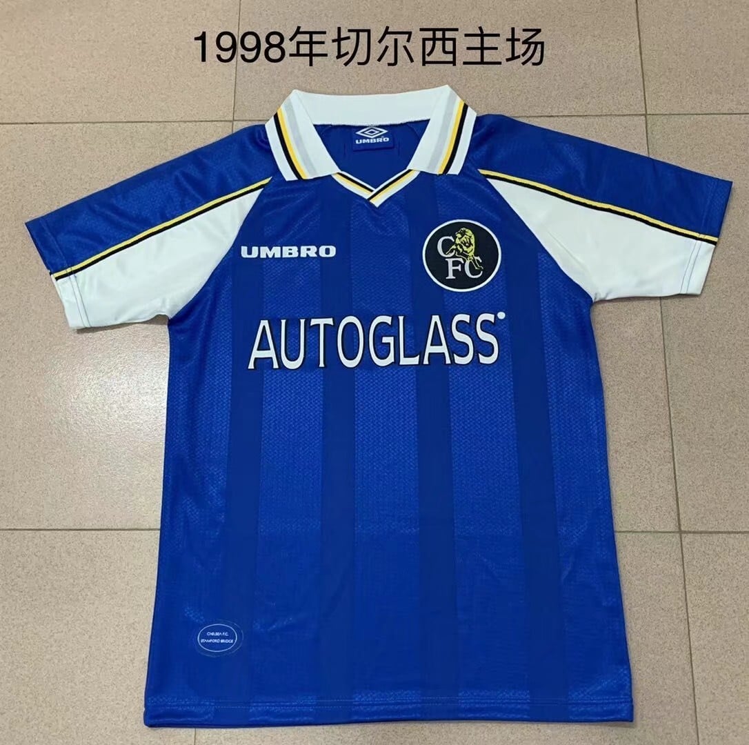 01-4143.jpg Chelsea 1998-99 Home Retro Jersey - Image 1