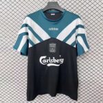 Liverpool 1995-96 Green Training Retro Jersey