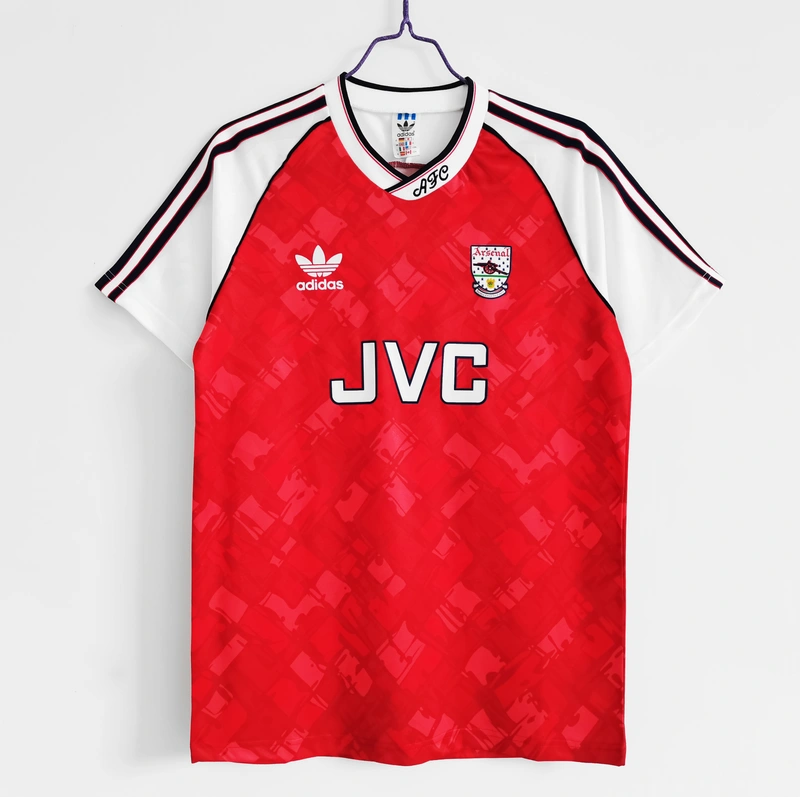 01-425.webp Arsenal 1990-92 Home Retro Jersey - Image 1