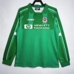 Tottenham Hotspur 1997-99 Green Goalkeeper Retro Long Sleeve Jersey