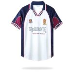 West Ham United 1999-00 Iron Maiden Away Retro Jersey