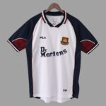West Ham United 1999-01 Away Retro Jersey