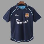 West Ham United 1999-01 Second Away Retro Jersey