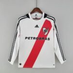 River Plate 2009-10 Home Retro Long Sleeve Jersey