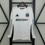 Colo-Colo 2025-26 Home Long Sleeve Jersey Fan Version