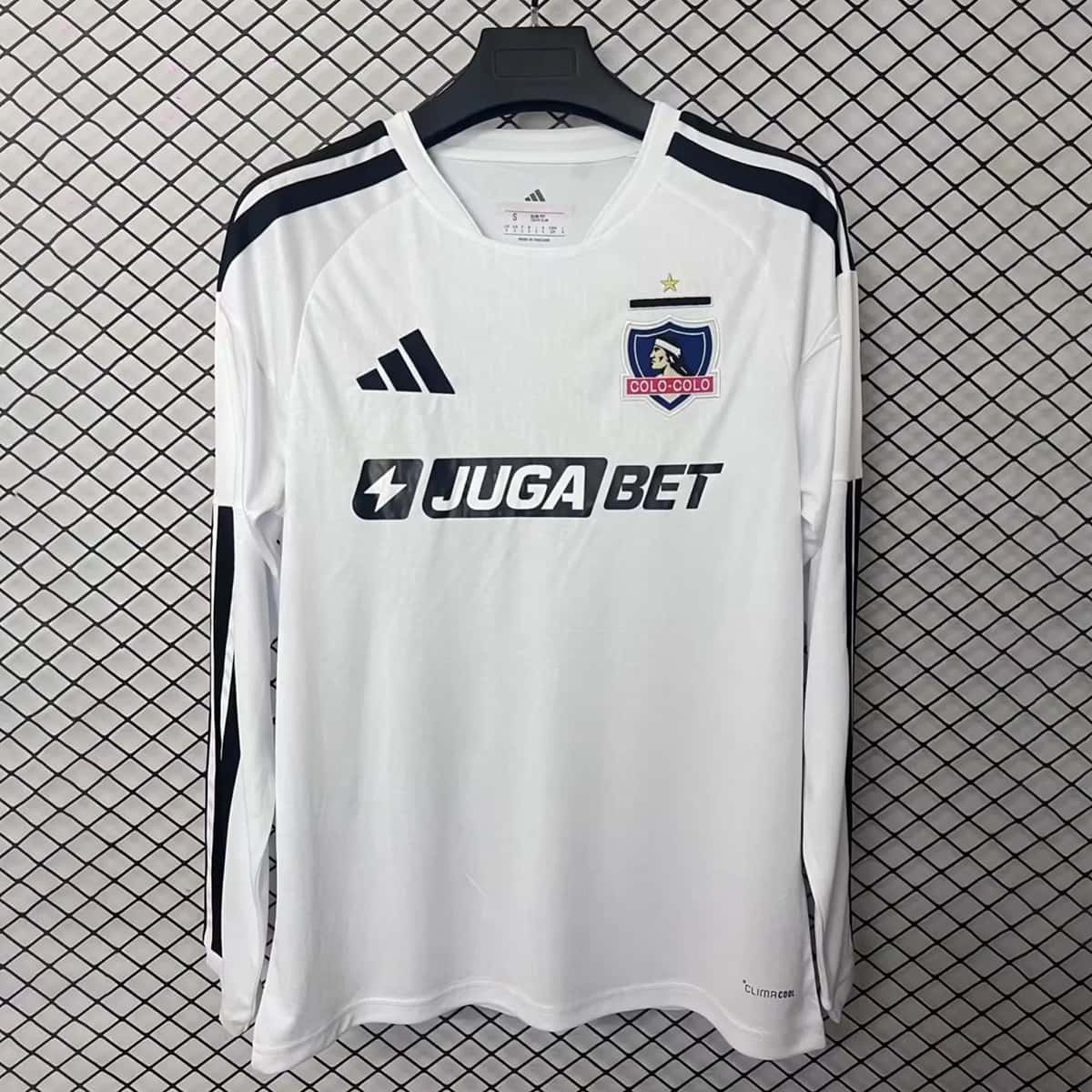 01-474.jpg Colo-Colo 2026-27 Home Long Sleeve Jersey Fan Version - Image 1