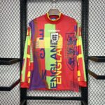 England 1996 Red Goalkeeper Retro Jersey