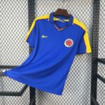 Colombia 1998 FIFA World Cup Away Retro Jersey