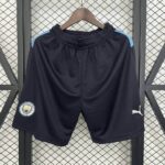 Manchester City 2025-26 Black Shorts