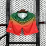 AC Milan x Off-White Red-Green Shorts