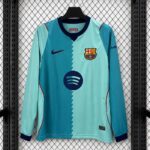 Barcelona 2026-27 Second Away Long Sleeve Jersey Fan Version