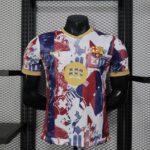 Barcelona 2026-27 White-Red-Blue Collage Special Edition Jersey Player Version