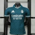 Real Madrid 2026-27 x LV Teal LV Monogram Adidas Collab Special Edition Jersey Player Version