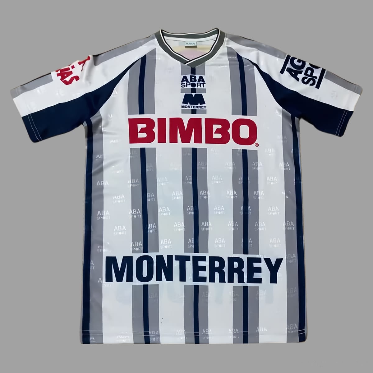 01-5861.jpg CF Monterrey 1998-99 White-Grey Special Edition Retro Jersey - Image 1