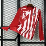 Atletico Madrid 2025-26 Red-White Pre-Match Long Sleeve Jersey