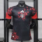 Manchester United 2026-27 Black-Red Pre-Match Jersey Player Version